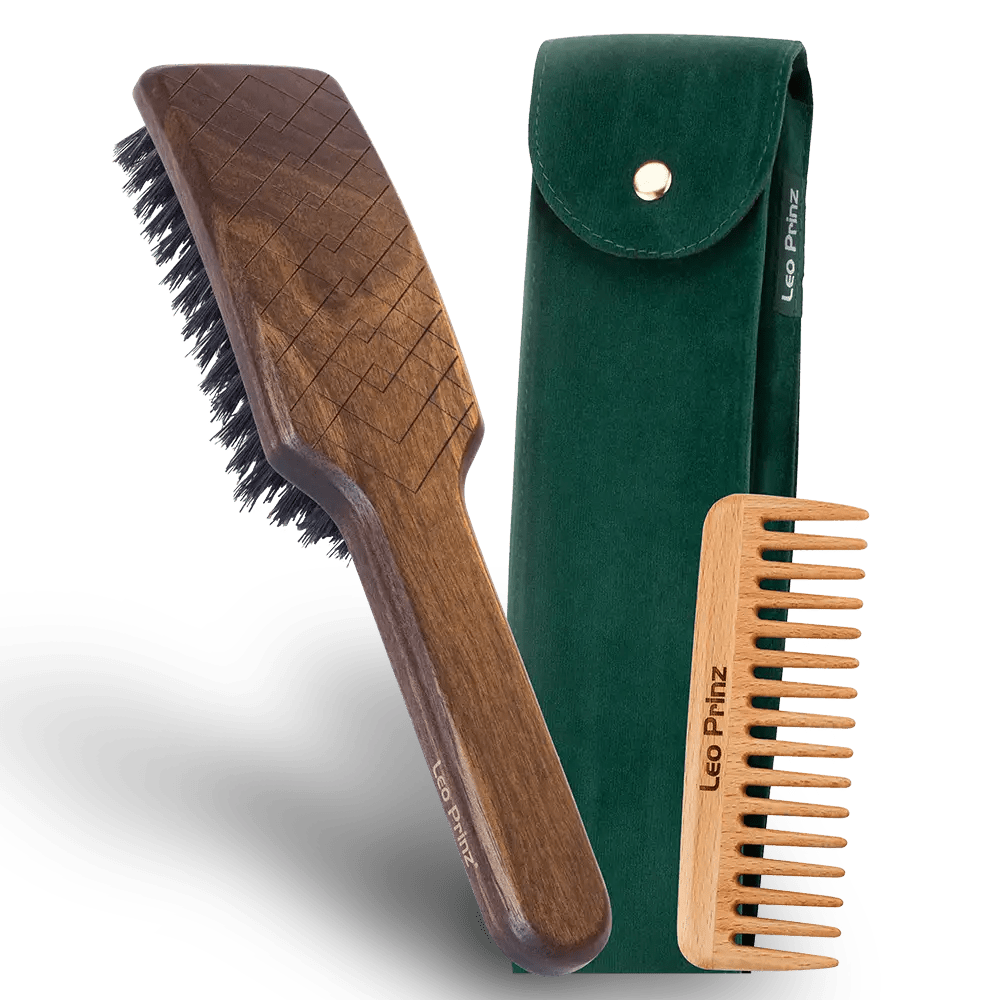 Natural Hair Brush Set M2