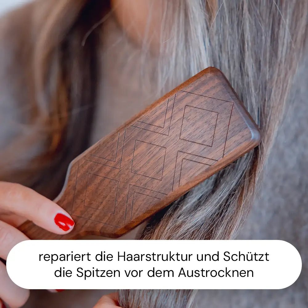 Natural Hair Brush mit Wildschweinborsten M1