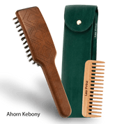 Natural Hair Brush mit Wildschweinborsten M1