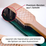 Natural Hair Brush mit Wildschweinborsten M2