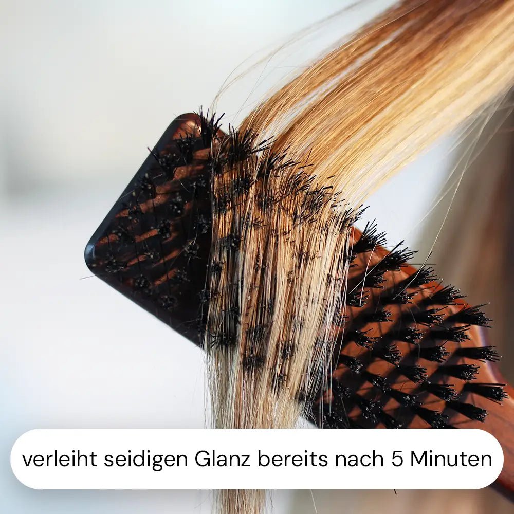Natural Hair Brush mit Wildschweinborsten M2