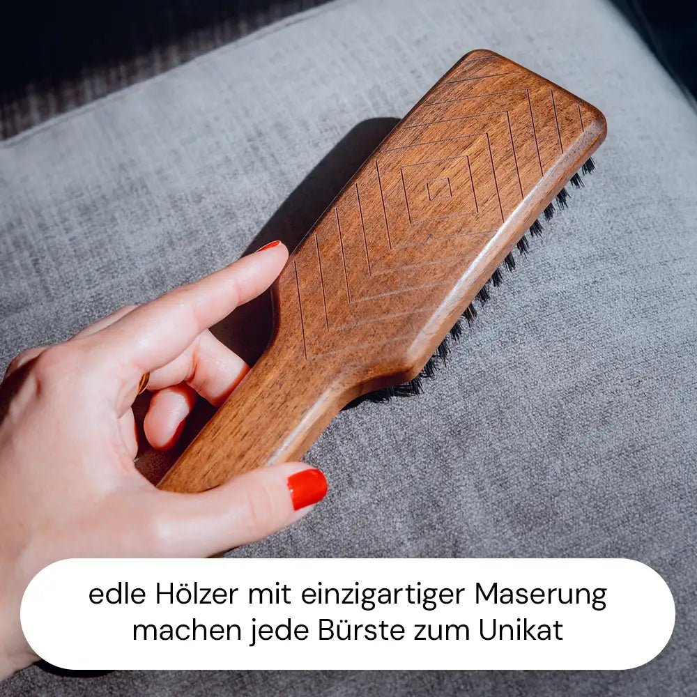 Natural Hair Brush mit Wildschweinborsten M3