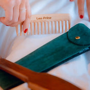 Natural Hair Brush mit handeingezogenen Wildschweinborsten